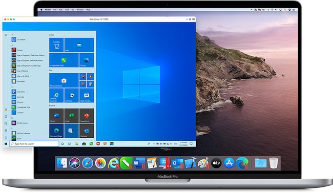 partition for windows 10 on mac